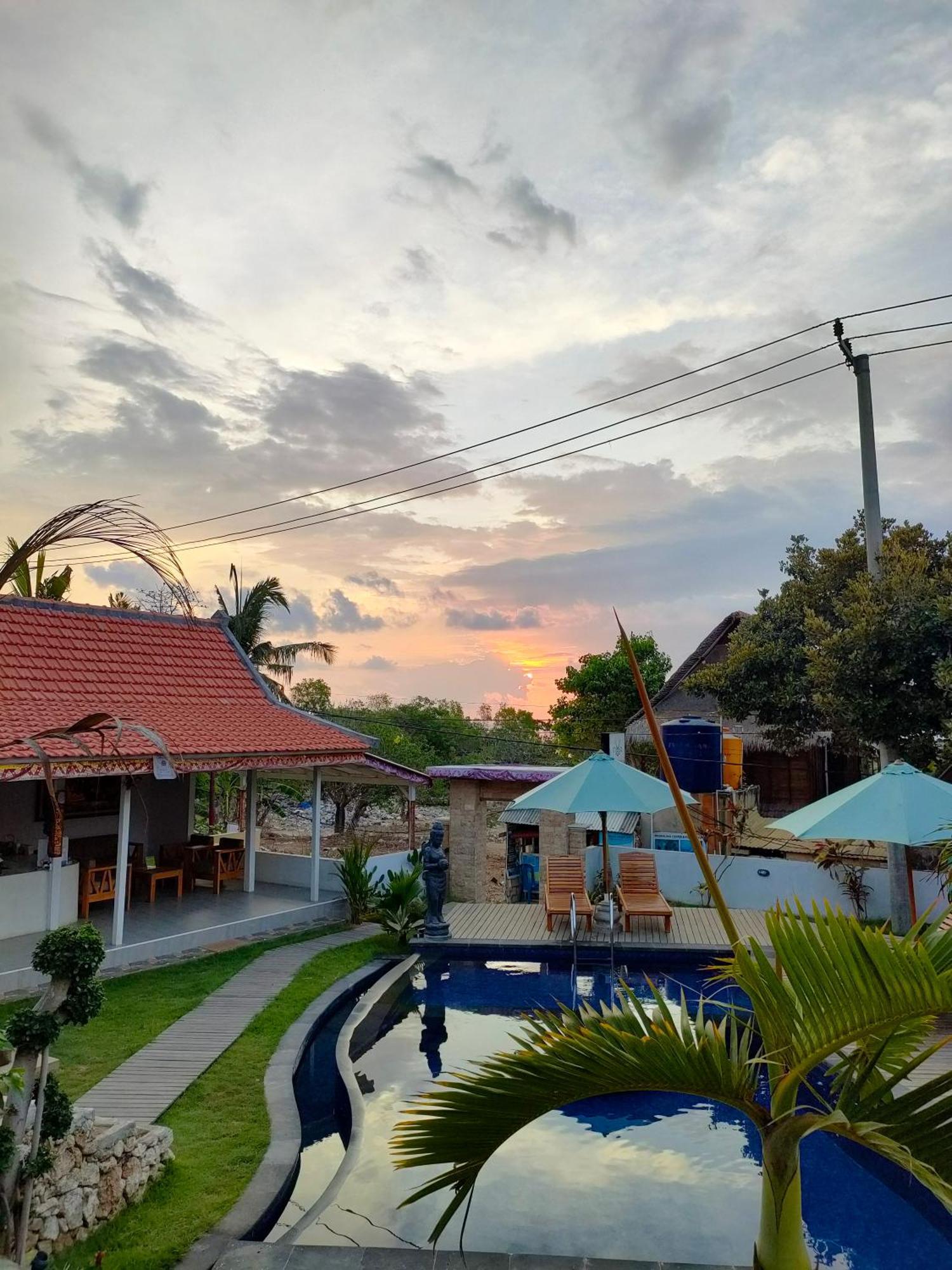 Blue Sky Villa Ceningan Нуса Лембонган Екстериор снимка