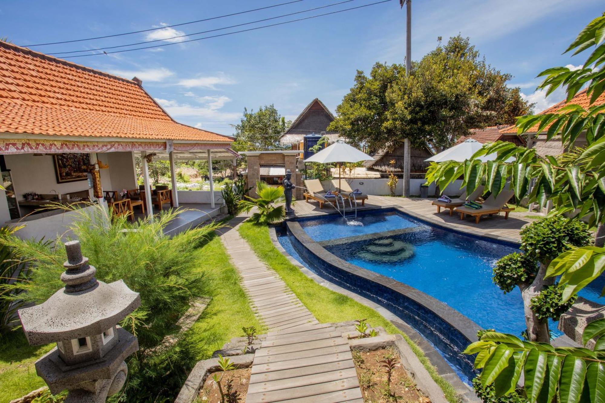 Blue Sky Villa Ceningan Нуса Лембонган Екстериор снимка