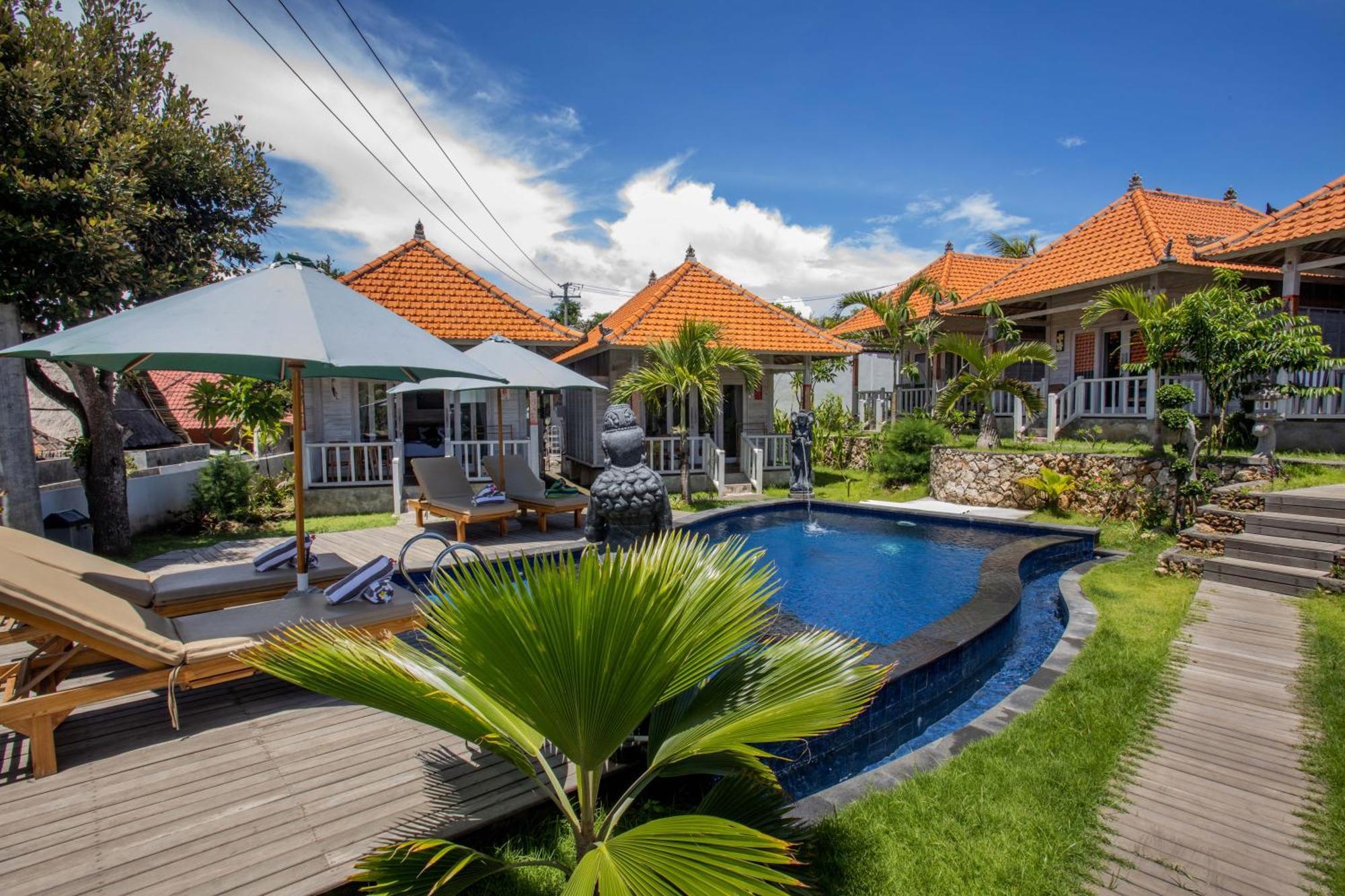Blue Sky Villa Ceningan Нуса Лембонган Екстериор снимка