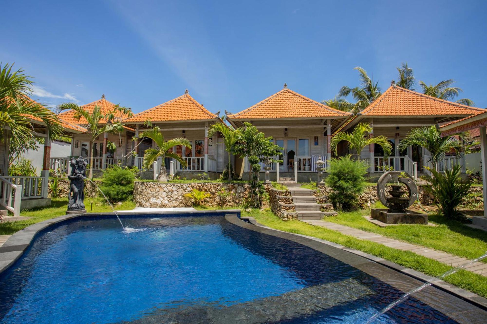 Blue Sky Villa Ceningan Нуса Лембонган Екстериор снимка