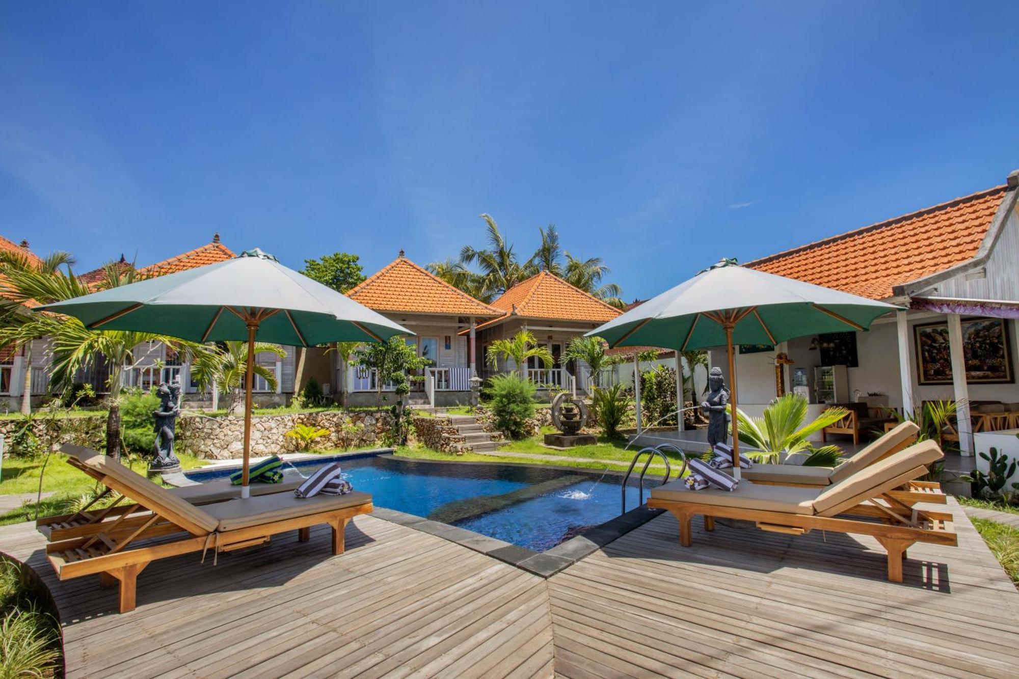 Blue Sky Villa Ceningan Нуса Лембонган Екстериор снимка