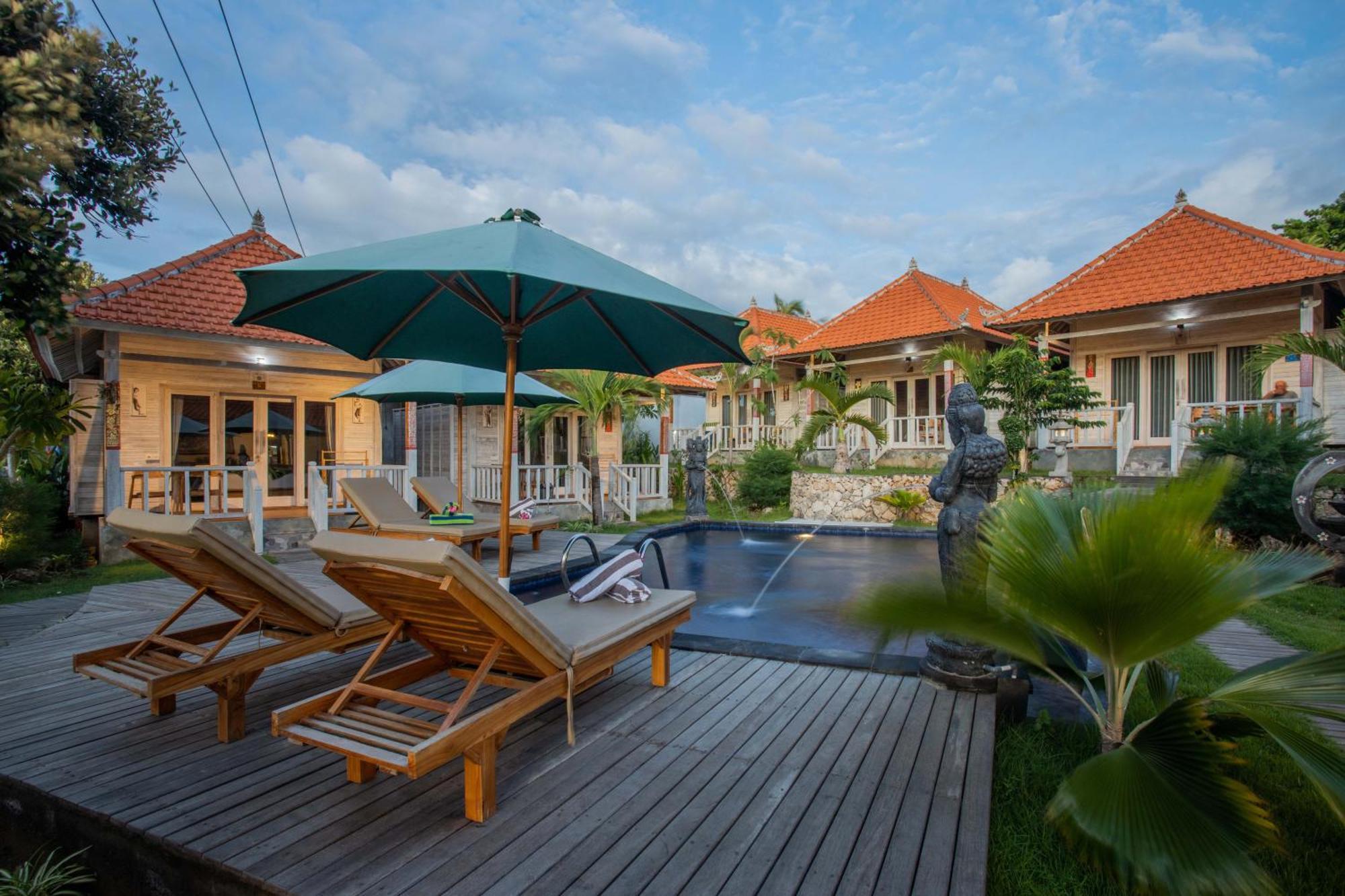 Blue Sky Villa Ceningan Нуса Лембонган Екстериор снимка