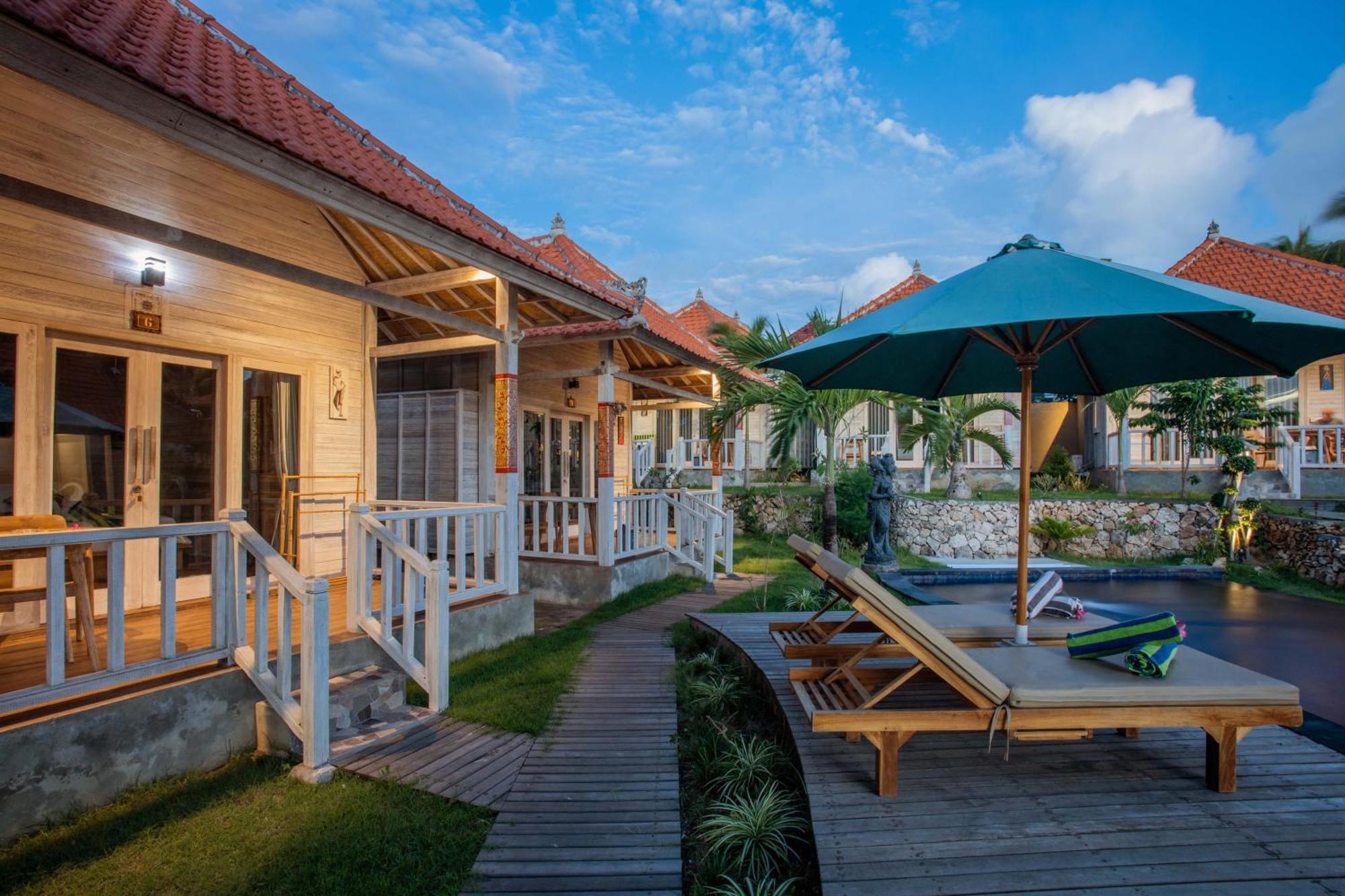 Blue Sky Villa Ceningan Нуса Лембонган Екстериор снимка