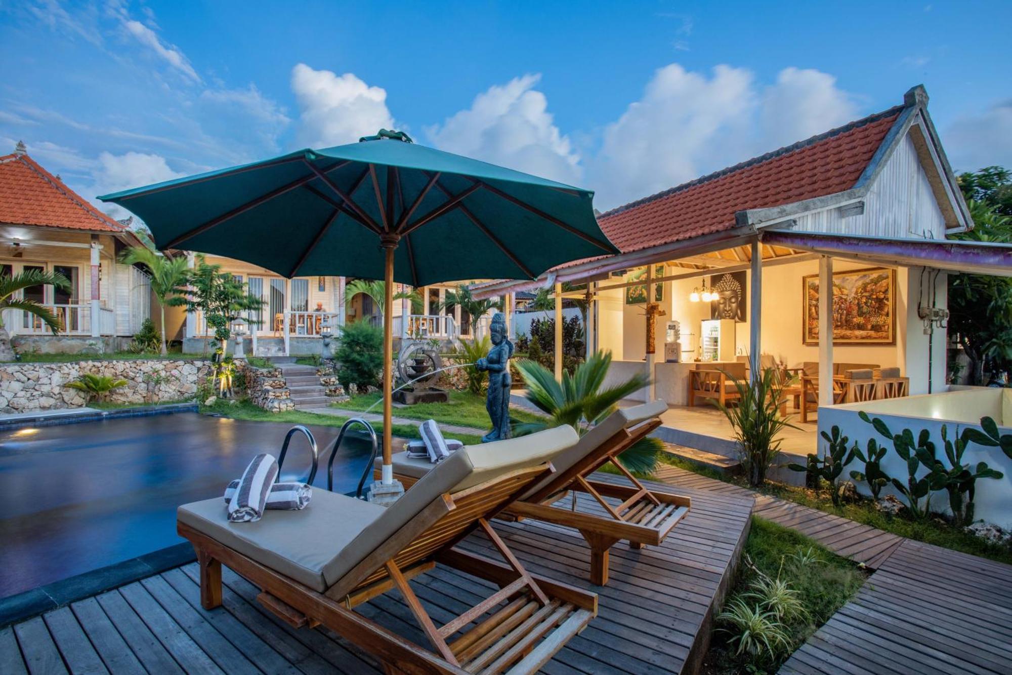 Blue Sky Villa Ceningan Нуса Лембонган Екстериор снимка