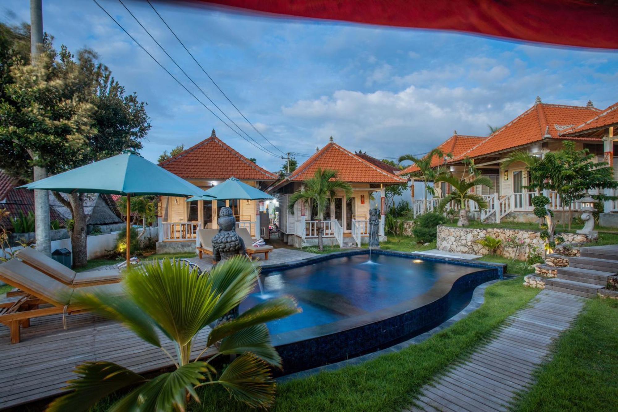 Blue Sky Villa Ceningan Нуса Лембонган Екстериор снимка
