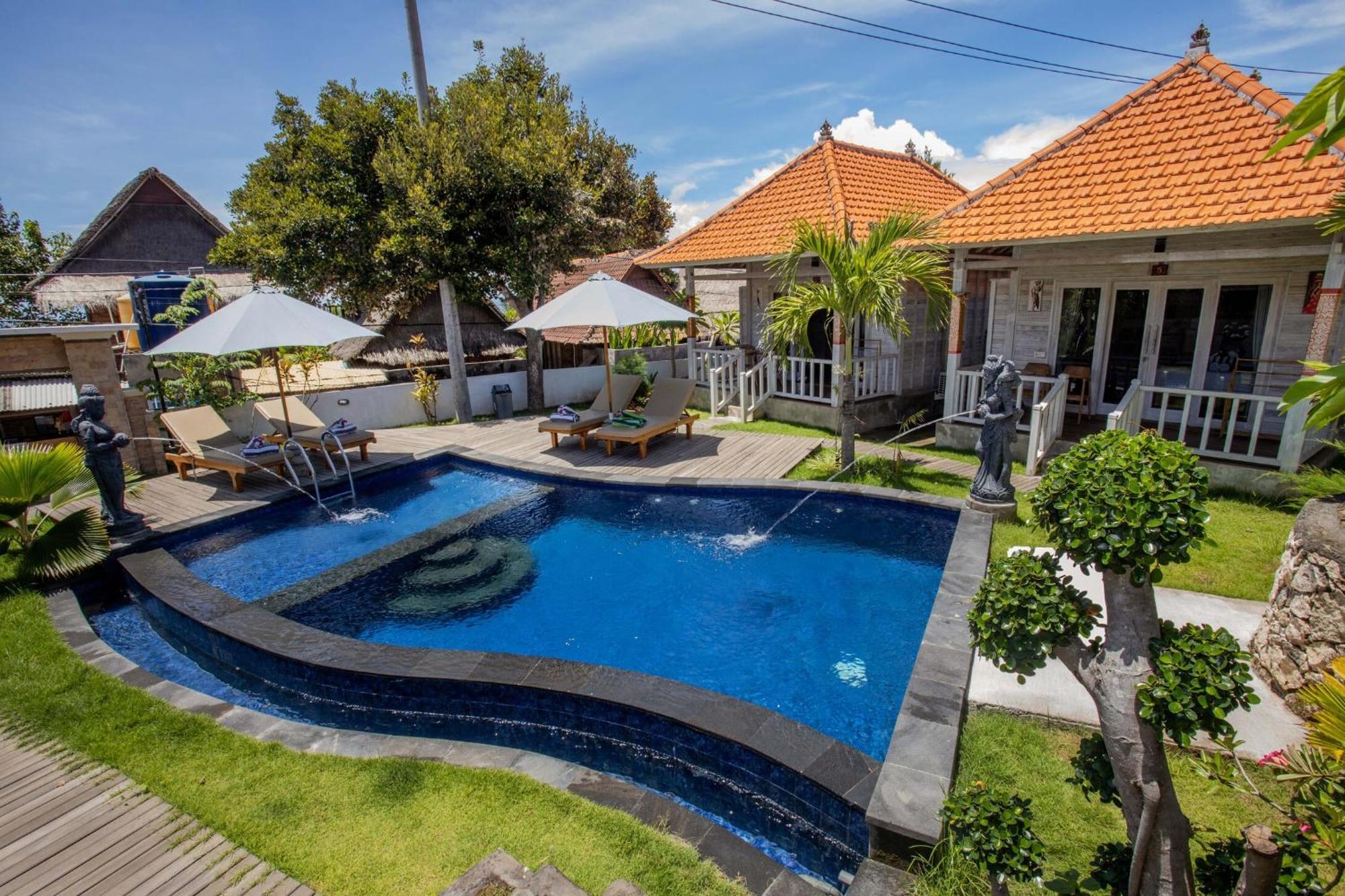 Blue Sky Villa Ceningan Нуса Лембонган Екстериор снимка