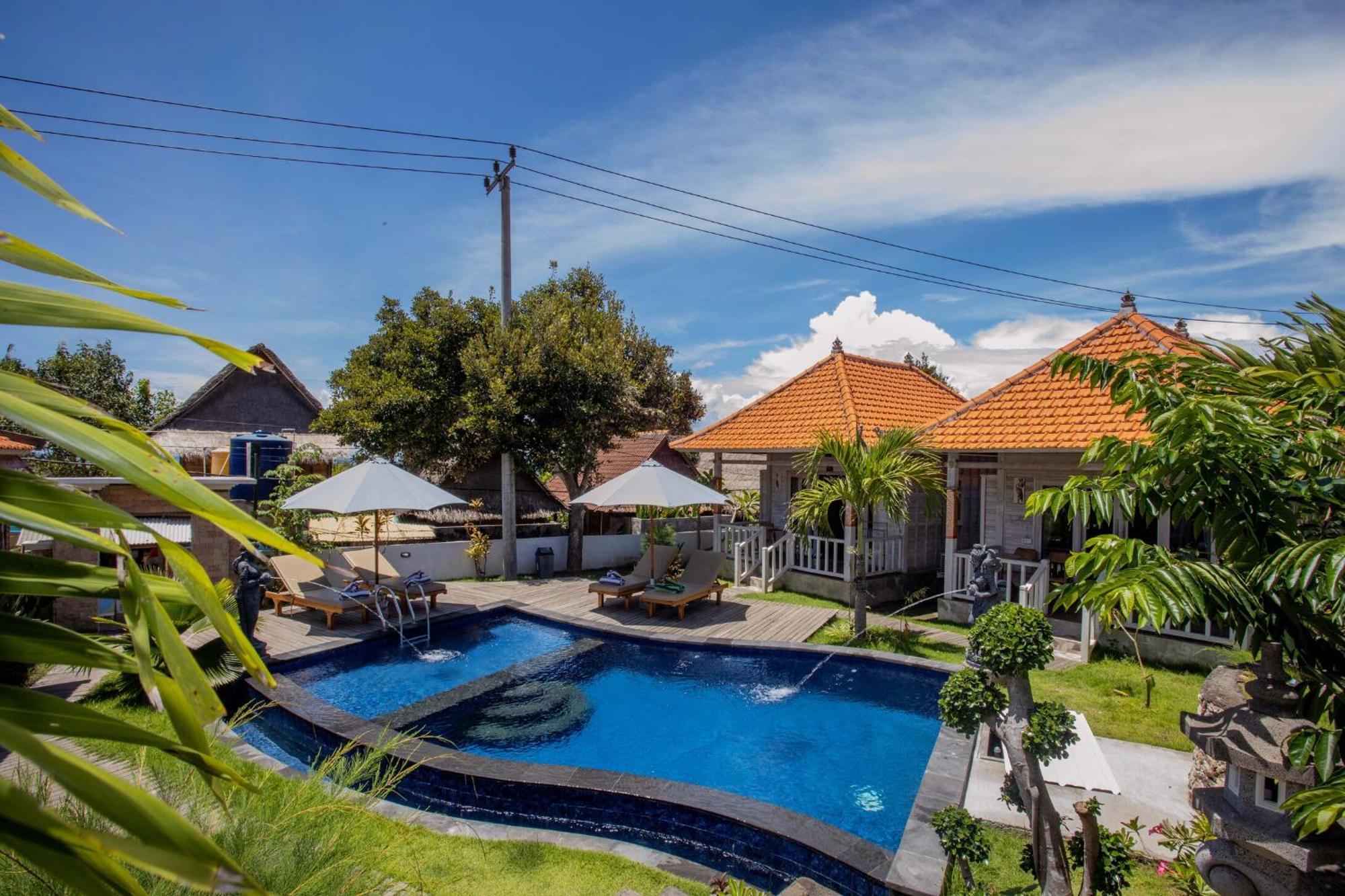 Blue Sky Villa Ceningan Нуса Лембонган Екстериор снимка